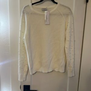 Cream sweater